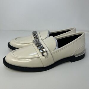 DKNY Ryleigh Chain Loafers Size 11 Women's Shoes Coconut New‎ In Box NIB